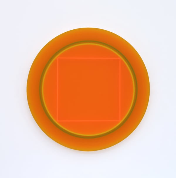 Karyn Taylor Super Logic, 2024 cast acrylic, edition of 3 600 x 600 x 45 mm