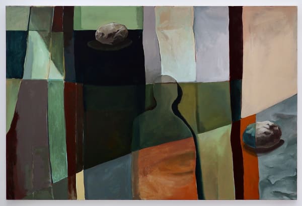 Llenyd Price ‘A Temporary Observer III, 2024 acrylic on canvas 1000 x 1500 mm