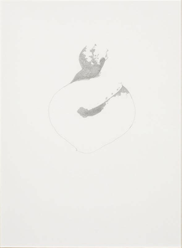 Clare Kim Untitled (Snake), 2013 Handwritten text in ink on paper 74.0 x 56.0 cm