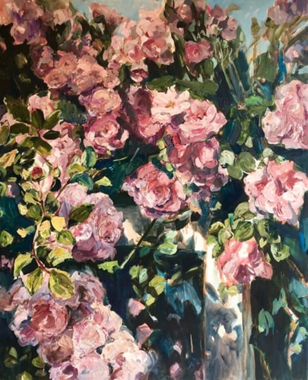 Katherine Throne Summer Hustle, 2020 oil on canvas 135.0 x 110.0 cm