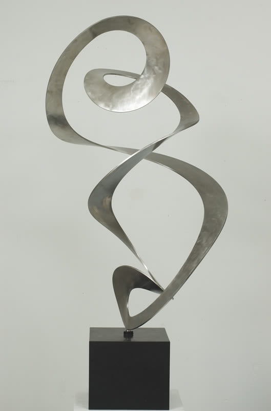 Ray Haydon Spirit, 2007 Stainless steel with basalt base 1430 x 640 x 640 mm