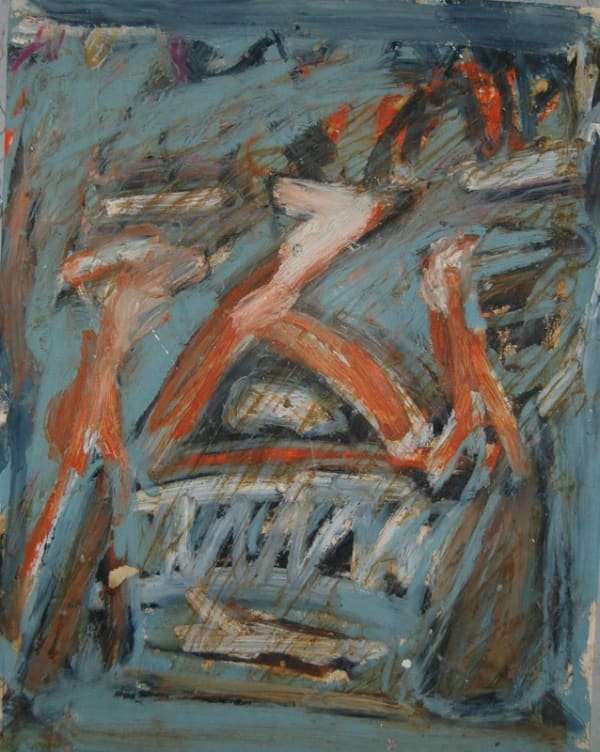 Alan Pearson Into the Mystic II, 1988 Oil and mixed media on paper 350 x 270 mm