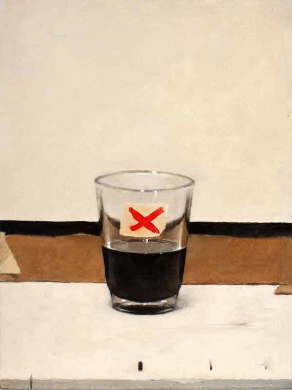 Damien Kurth Shutter, 2011 Oil on canvas 30.0 x 22.5 cm