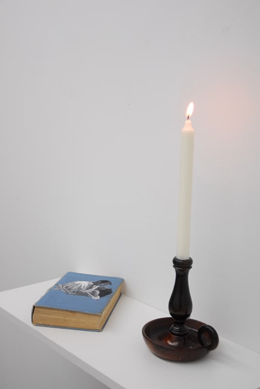 Trenton Garratt, Nostalgia for Tomorrow (still life with candle), 2009