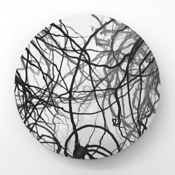 Anita Levering Untitled 6652-c, 2018 acrylic on canvas on board 30.0 x 30.0 cm