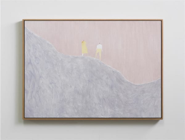 Alan Ibell Landscape with Two Ascendants, 2021 acrylic on canvas 62.5 x 87.0 cm