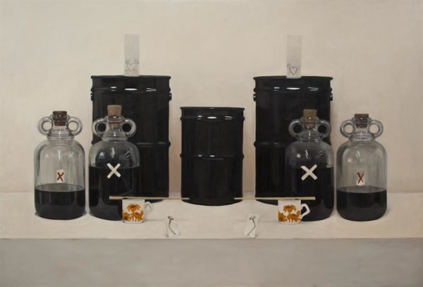 Damien Kurth Clutch, 2012 Oil on canvas 104.0 x 154.0 cm