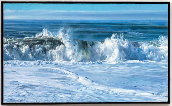 Freeman White The Sentinel, 2025 Oil on linen 450 x 760 mm