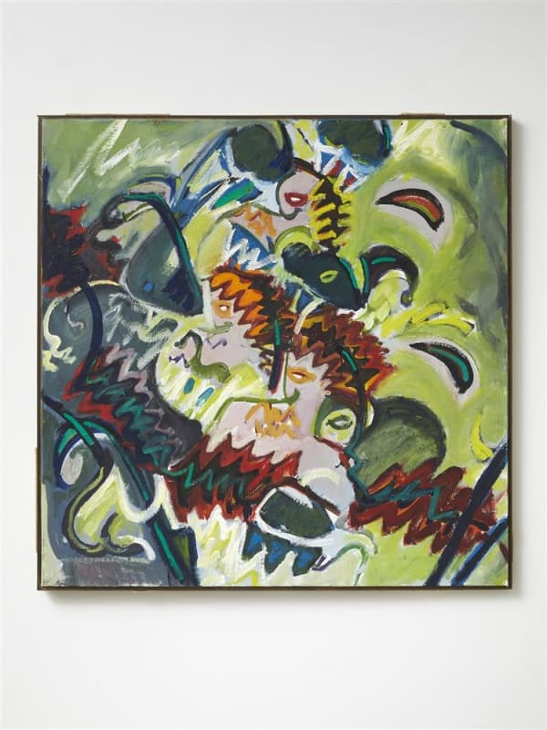 Alan Pearson Huia Variations (Pink Ladies), 1978 oil on canvas 1040 x 1040 mm