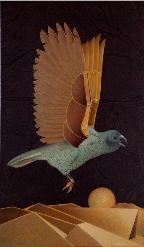 Paul Martinson Mechanica, 2016 oil on canvas 80.0 x 50.0 cm