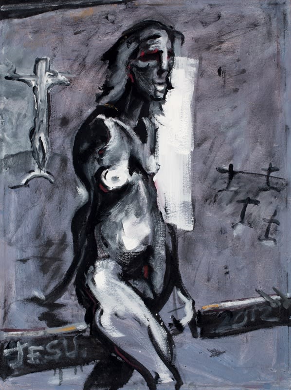 Alan Pearson Mary Magdalene, 2012 oil on canvas 860 x 660 mm