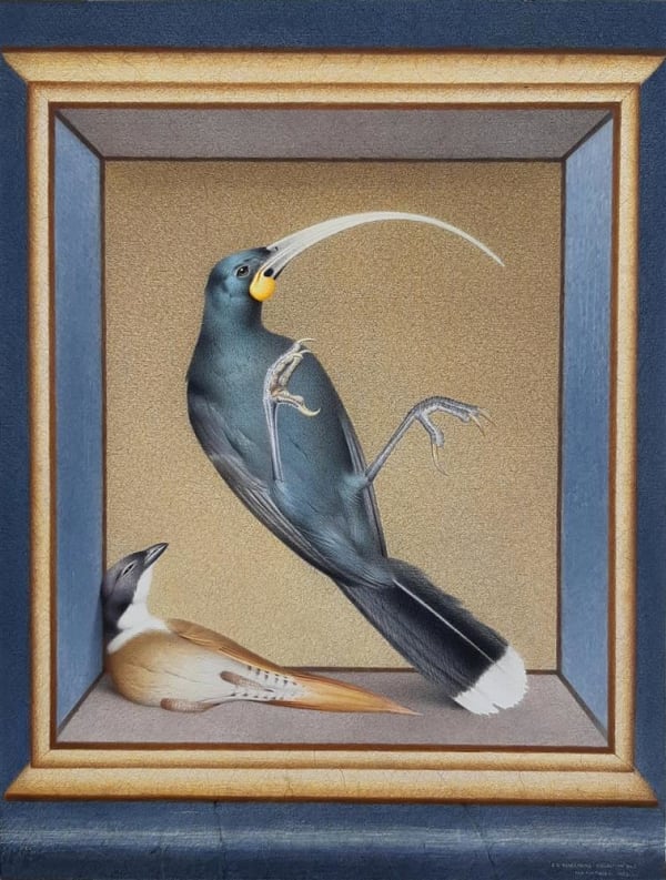 Paul Martinson J.G. Keulenmans Collection No.2, 2021 watercolour and watercolour pencil on paper 855 x 700 mm