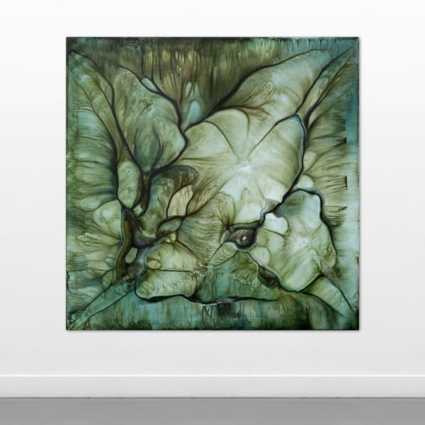 Anita Levering Untitled No. 603, 2014 acrylic on Italian linen 152.4 x 152.4 cm