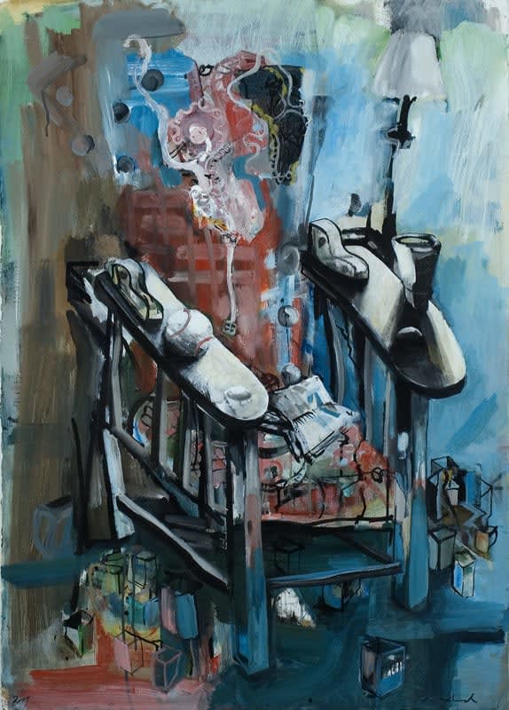 John Oxborough, Still life with Chair, 2007