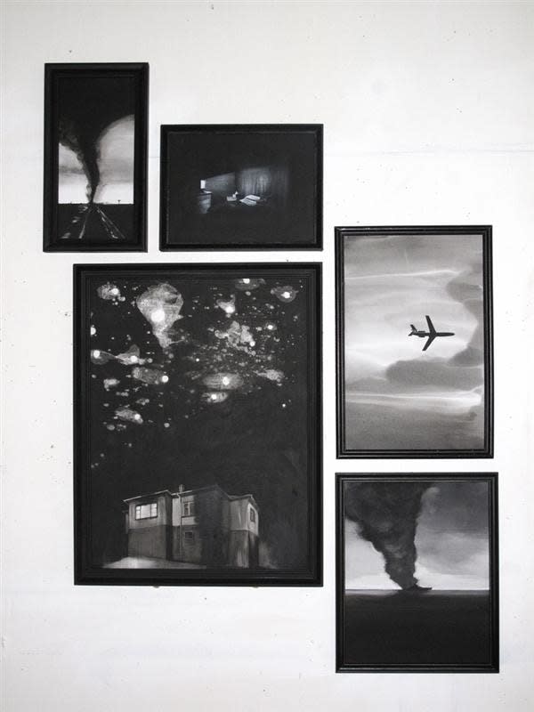 Josephine Cachemaille Worried Well, 2009 Mixed media installation