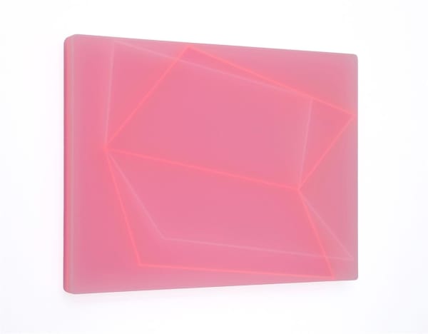 Karyn Taylor Double Winged Insight, 2024 cast acrylic, Unique 600 x 800 mm