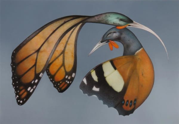 Paul Martinson Metamorphic Dream, 2016 oil and watercolour on paper 48.5 x 69.5 cm