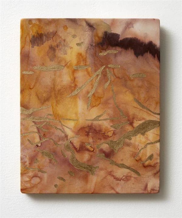 Paris Kirby Excursion, 2018 acrylic on silk 25.0 x 20.0 cm