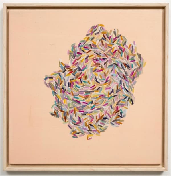 Alexandra Odelle Painting 9, 2012 Oil and acrylic on panel 19.5 x 19.0 cm