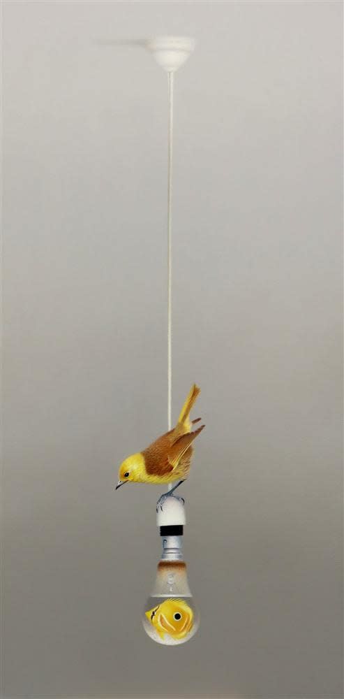 Paul Martinson Yellow Light, 2017 oil on canvas 91.0 x 45.5 cm