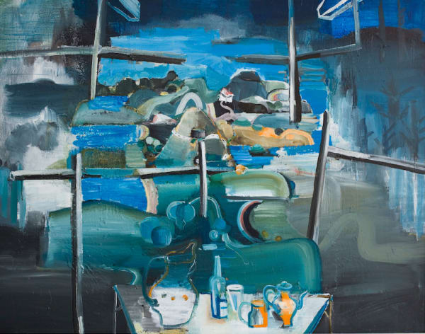 John Oxborough, Peninsula from the Studio, 2009