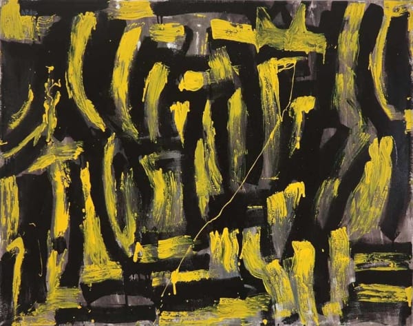 Alan Pearson Harmony in Lemon Yellow, 2004 oil on canvas 1200 x 1500 mm
