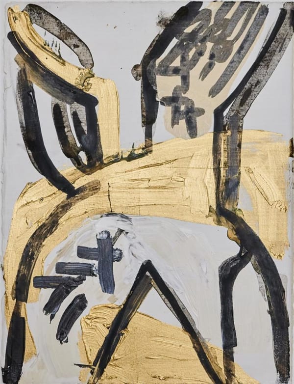 Natasha Wright A Place to Stand 13, 2020 acrylic and ink on paper 350 x 250 mm