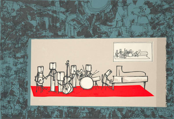 Ted Dutch (1928-2008), Red Carpet Jazz, 1973