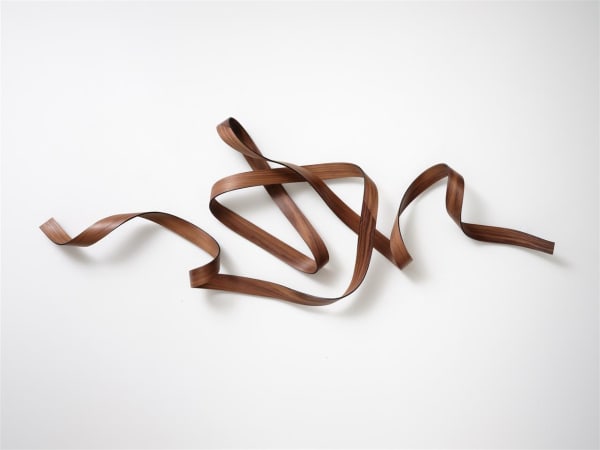 Ray Haydon Universal II, 2021 carbon fibre, walnut veneer 710 x 2150 mm