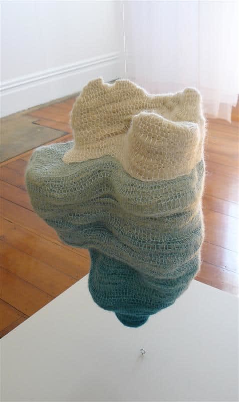 Meliors Simms Big Berg, 2011 Handstitched blankets 45.0 x 26.0 x 17.0 cm