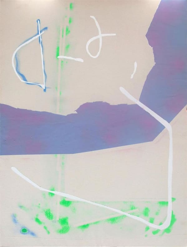 Tira Walsh Hunter, 2016 Mixed media on canvas 177.0 x 133.0 cm