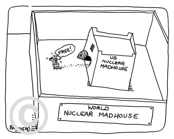 Peter Bromhead, The Illusion of being 'Nuclear Free', 1983