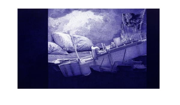 Stephen Ellis, Standing off, 2017