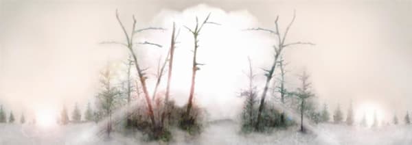 Damien Kurth Middle Ground, 2011 Limited edition digital painting (ed. 4) 34.5 x 70.0 cm