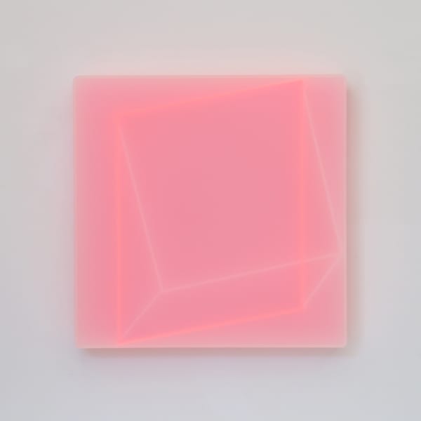 Karyn Taylor Rhomboid, 2025 Cast acrylic, Edition of 3 500 x 500 x 65 mm