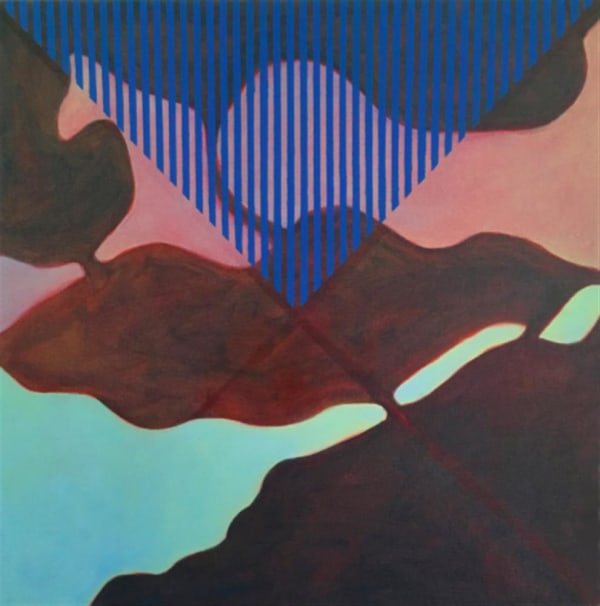 Wendy Kawabata Morning Light IV, 2017 oil on canvas 61.0 x 61.0 cm