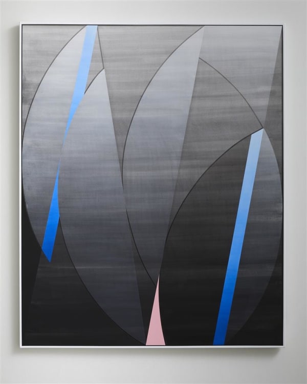 Scott Gardiner Future Fiction (Carbon Black), 2020 synthetic polymer paint on canvas 168.0 x 137.0 cm