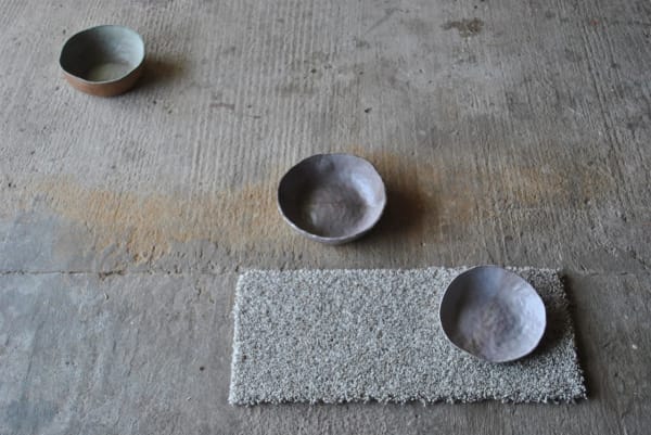 Jordan Davey-Emms Flows installation, 2017 mixed media