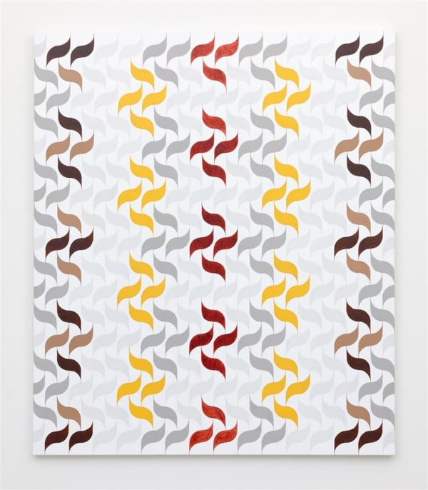 Jon Tootill Wa Wheuri / Be dark, winter, 2023 acrylic on canvas 140.0 x 120.0 x 3.5 cm