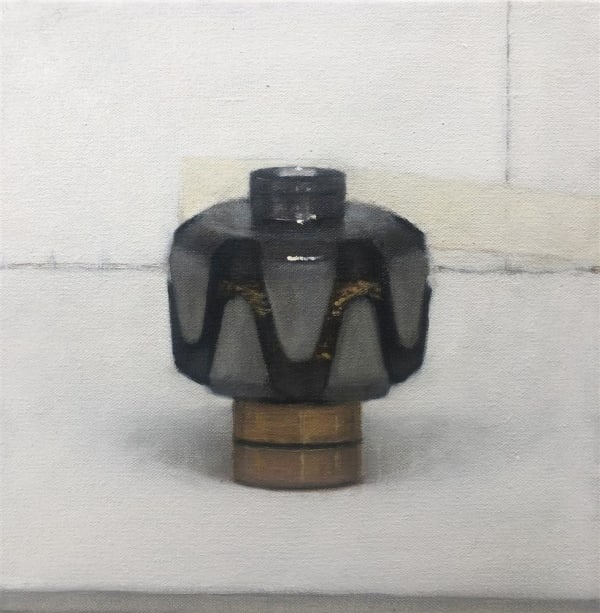 Damien Kurth Rotor, 2019 oil on canvas 25.0 x 25.0 cm