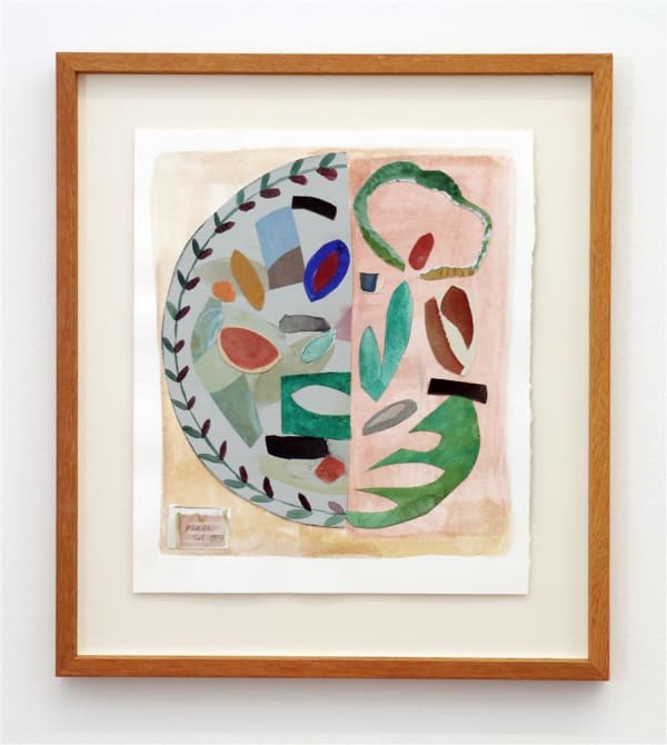 Julia Holderness, Design for a plate / garden study, 2023