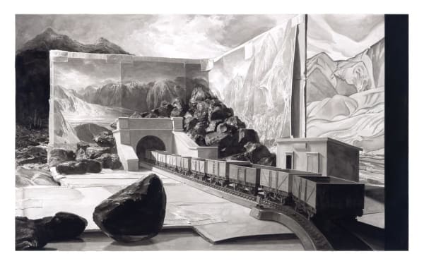 Stephen Ellis, Lamp Black, 2023