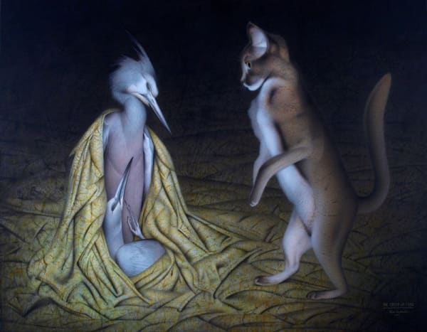 Paul Martinson The Creep of Cats, 2009 Acrylic on board 94.0 x 120.0 cm
