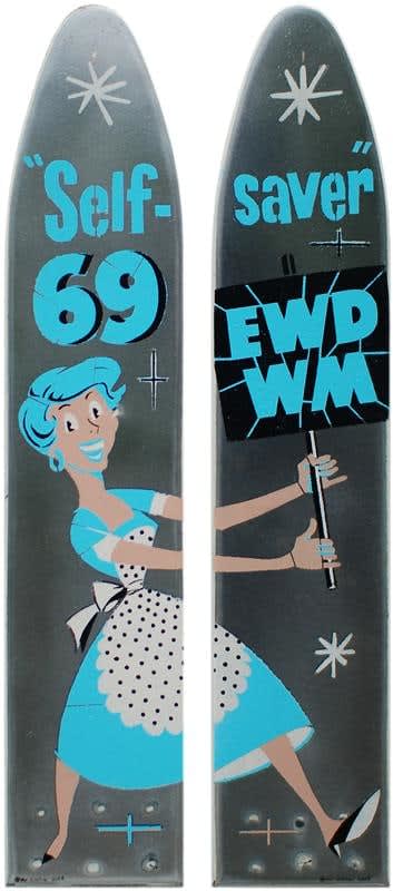 Mark Ussher, Your Self Saver (Bathroom Blue), 2008