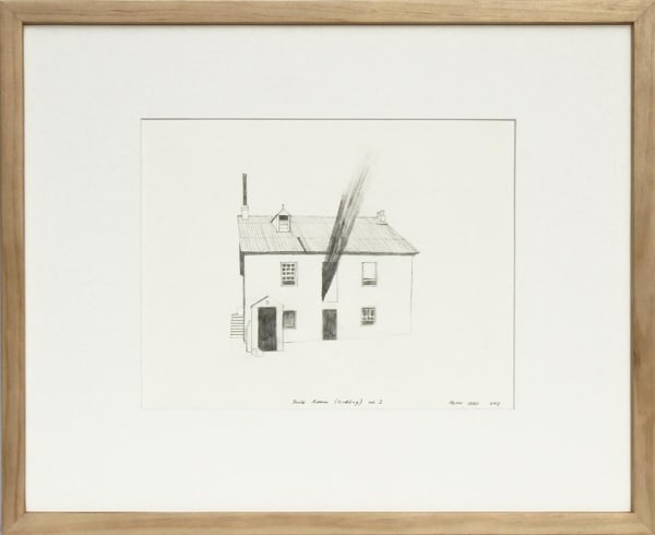 Alan Ibell Three Rooms (Kindling) no. 2, 2012 Graphite on paper 23.0 x 30.0 cm