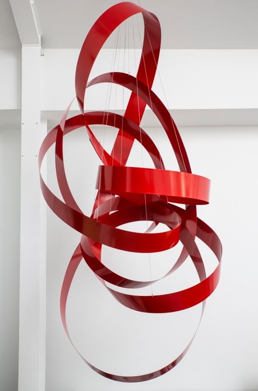 Ray Haydon Air II, 2013 Powder coated stainless steel 1640 x 820 x 720 mm