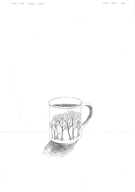 Alan Ibell Still Life (Tree Cup), 2014 Pencil on paper 41.0 x 29.0 cm
