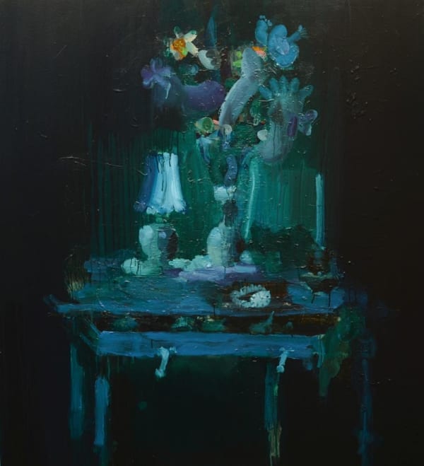 John Oxborough Lux Noctis, 2016 acrylic on canvas 137.0 x 121.0 cm