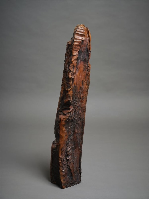 Wi Taepa Putangirua Pinnacles II, 2023 Clay 750 x 130 x 140 mm
