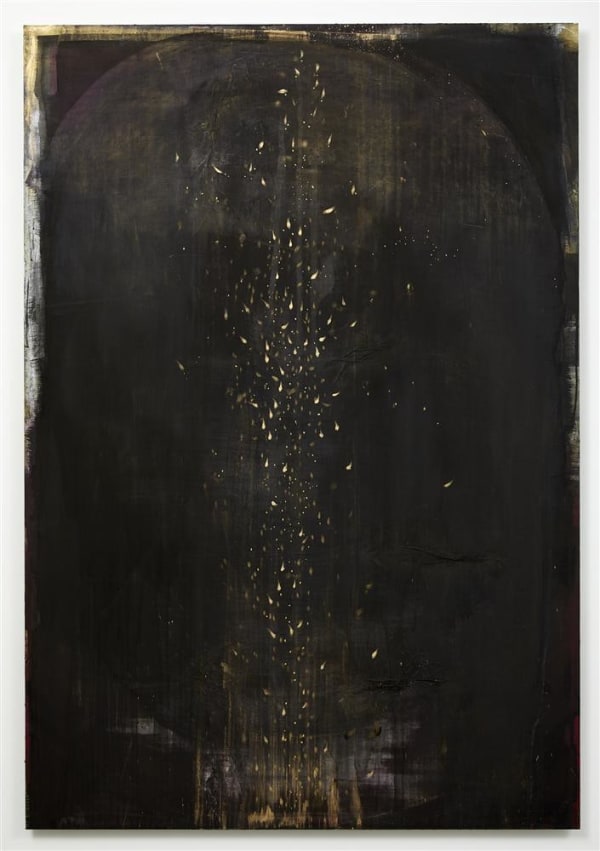 Cruz Jimenez Christmas Eve, 2019 mixed media on paper mounted on Dibond 151.0 x 104.0 cm